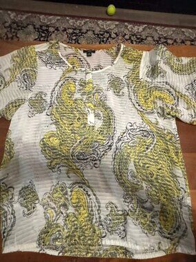 Ann Taylor Women's Blouse, Long Sleeve, Size Small P